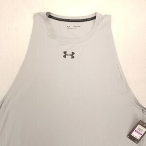 Under Armour Athletic Pullover Tank Top Shirt Adult Mens Size 2XL Gray